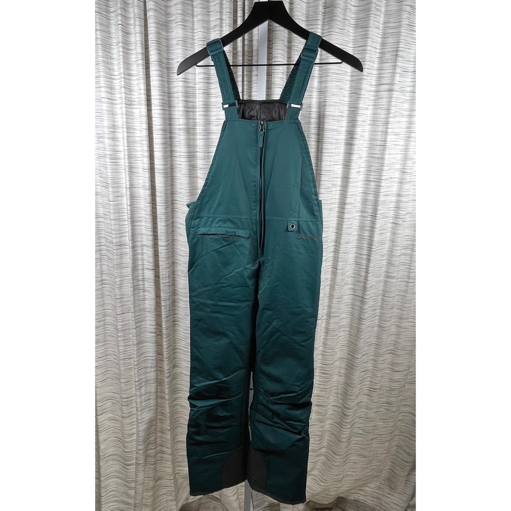 Arctix Mens Essential Insulated Bib Overalls Teal Green Snow Pants Style 1550 L